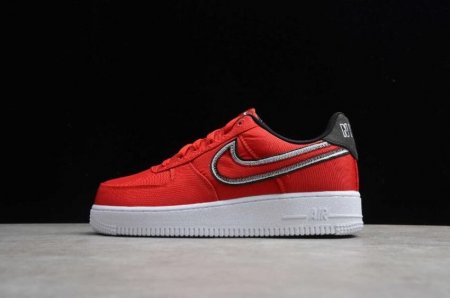 Men's | Nike Air Force 1 07 University Red Black White CD0886-600 Running Shoes