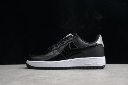 Women's | Nike Air Force 1 07 SE PRM AH6827-001 Black Reflect Silver Shoes Running Shoes