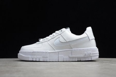 Women's | Nike Air Force 1 Pixel All White CK6649-100 Running Shoes