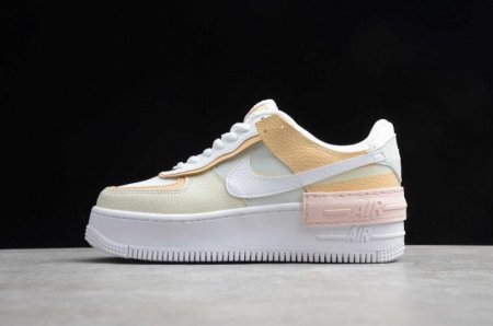 Men's | Nike Air Force 1 Shadow Yellow White CK3172-002 Running Shoes