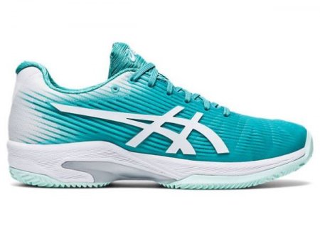 ASICS | FOR WOMEN SOLUTION SPEED FF Clay - Techno Cyan/White