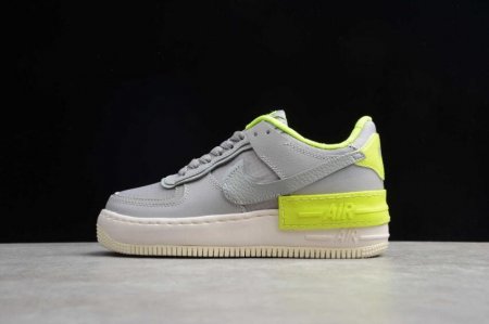 Women's | Nike Air Force 1 Shadow SE Atmosphere Grey Volt CQ3317-002 Running Shoes