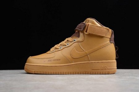 Women's | Nike Air Force 1 High UT Wheat Color AJ7311-002 Running Shoes