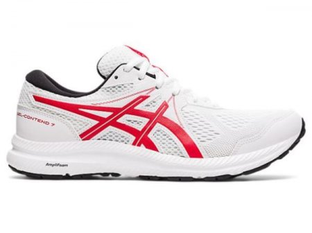 ASICS | FOR MEN GEL-CONTEND 7 - White/Classic Red