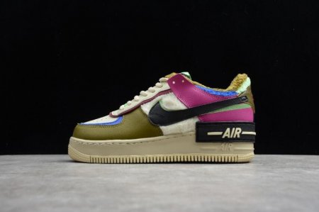 Men's | Nike Air Force 1 Shadow SE Cactus Flower Fossil CT1985-500 Running Shoes