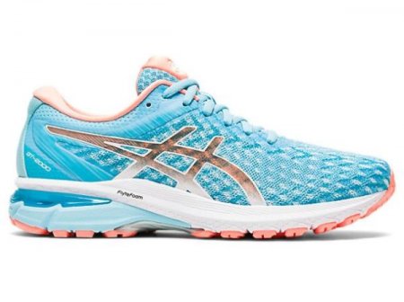 ASICS | FOR WOMEN GT-2000 8 Knit - Ocean Decay/Sun Coral