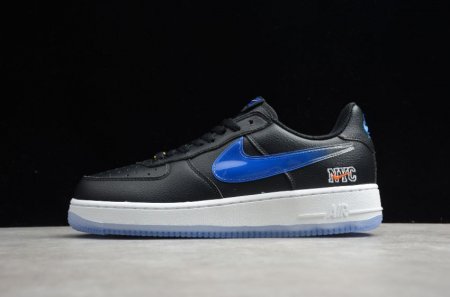Women's | Nike Air Force 1 Low NYC Black Blue Orange White CZ7928-001 Running Shoes