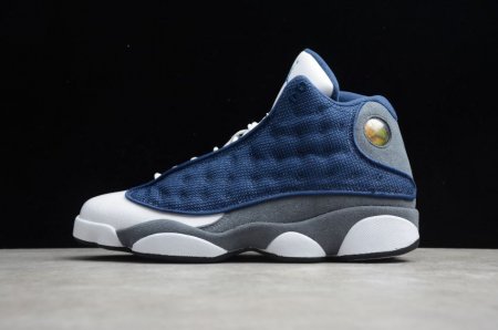 Men's | Air Jordan 13 Retro Navy University Blue White 414571-404 Basketball Shoes