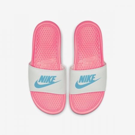 Nike Shoes Benassi | Sunset Pulse / White / Teal Nebula