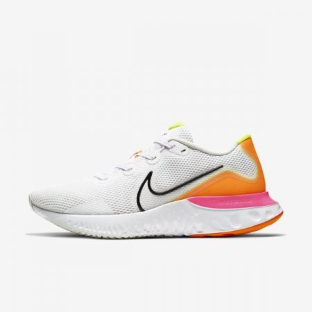 Nike Shoes Renew Run | White / Platinum Tint / Pink Blast / Black