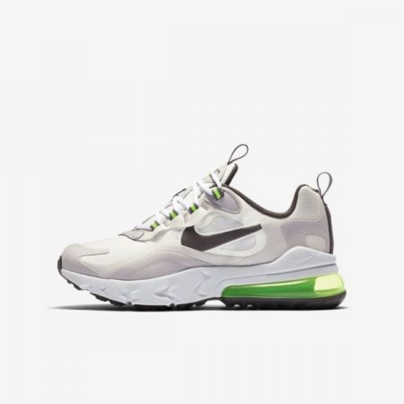 Nike Shoes Air Max 270 React | Summit White / Electric Green / Vast Grey / Silver Lilac