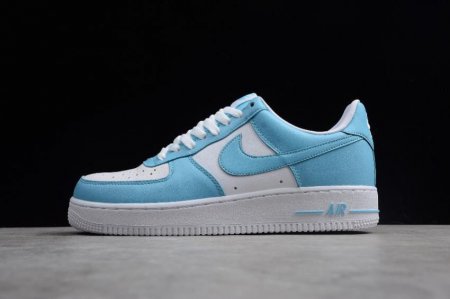 Women's | Nike Air Force 1 Low Blue Gale White AQ4134-400 Running Shoes
