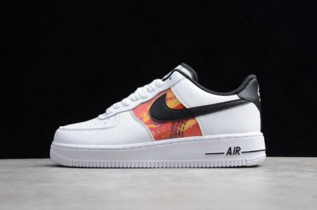 Women's | Nike Air Force 1 07 White Black Multi Color CU4734-100 Running Shoes