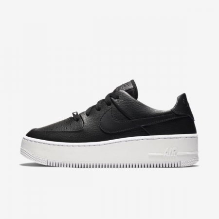 Nike Shoes Air Force 1 Sage Low | Black / White / Black