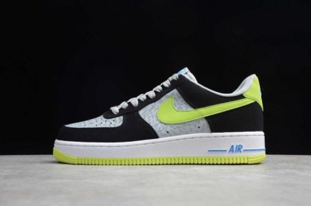 Men's | Nike Air Force 1 Reflect Silver Volt Black 488298-077 Running Shoes