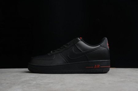 Men's | Nike Air Force 1 07 Black Red DO6359-001 Running Shoes