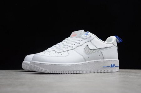 Men's | Nike Air Force 1 White Blue DC1429-100 Running Shoes