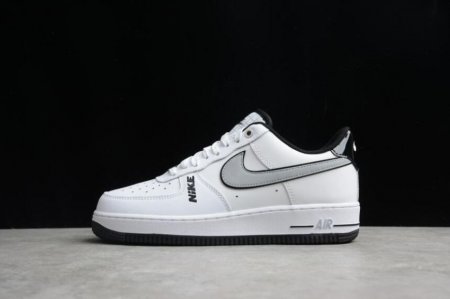 Women's | Nike Air Force 1 07 Lv8 DC8873-101 White Black Wolf Grey Shoes Running Shoes
