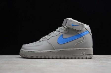 Women's | Nike Air Force 1 Mid 07 CeWoment Grey Royal 315123-040 Running Shoes