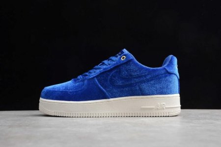 Men's | Nike Air Force 1 07 PRM 3 Blue Void Sail White AT4144-400 Running Shoes