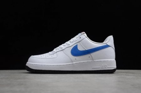 Women's | Nike Air Force 1 07 White Royal Blue BQ2241-844 Running Shoes