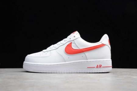 Women's | Nike Air Force 1 07 White Gym Red AO2423-102 Running Shoes