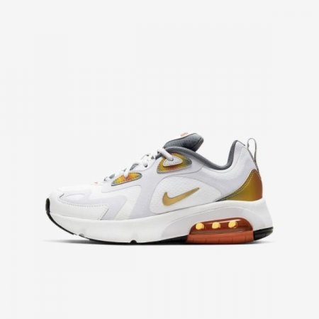 Nike Shoes Air Max 200 SE | Summit White / Magma Orange / Smoke Grey / Vast Grey