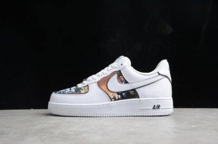 Men's | Nike Air Force 1 07 CW2288-302 White Colorful Shoes Running Shoes