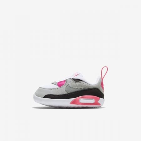 Nike Shoes Max 90 Cot | White / Light Smoke Grey / Hyper Pink / Particle Grey