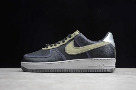 Men's | Nike Air Force 1 Dark Green Black Grey CQ1087-001 Running Shoes