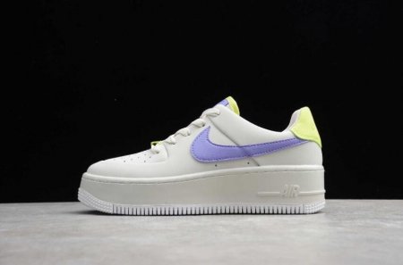 Women's | Nike Air Force 1 Sage Low Grey Purple CN2579-151 Running Shoes