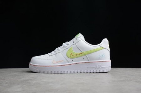 Women's | Nike Air Force 1 07 DN8000-100 White Red Green Running Shoes