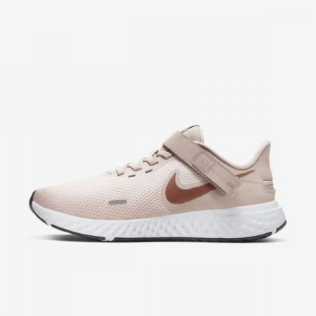 Nike Shoes Revolution 5 FlyEase | Barely Rose / Stone Mauve / Black / Metallic Red Bronze