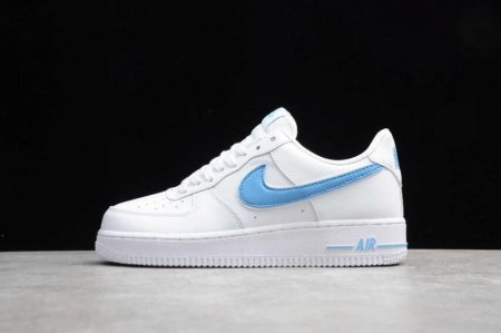 Men's | Nike Air Force 1 07 White University Blue AO2423-100 Running Shoes