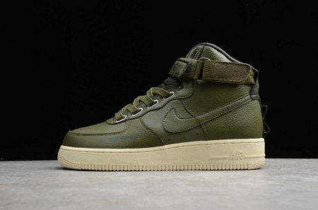 Men's | Nike Air Force 1 High UT Olive Canvas AJ7311-300 Running Shoes