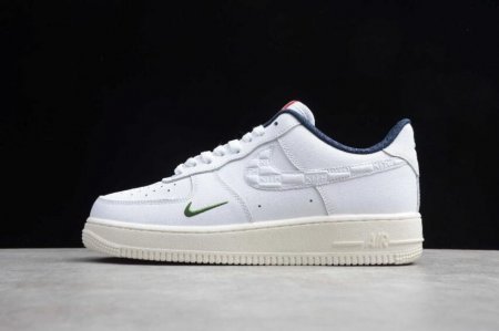 Women's | Kith x Nike Air Force 1 07 White Blue CU2980-193 Running Shoes