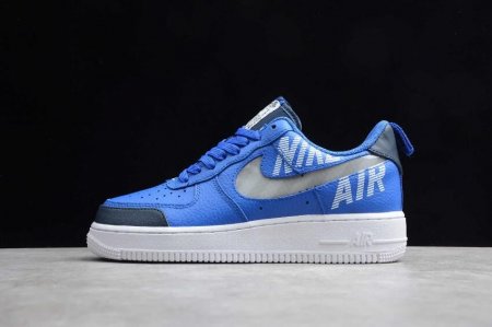 Men's | Nike Air Force 1 07 Blue White Black BQ4421-400 Running Shoes