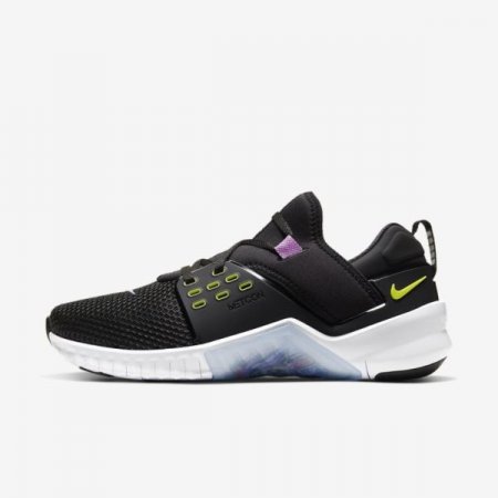 Nike Shoes Free X Metcon 2 | Black / Purple Nebula / White / Bright Cactus