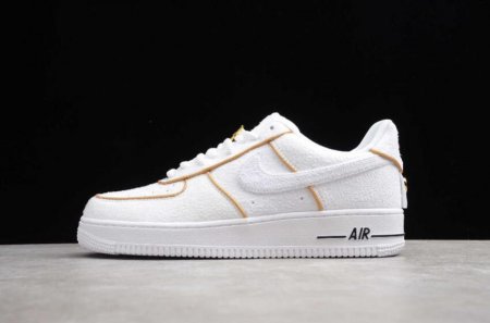 Women's | Nike Air Force 1 Low White Yellow CD9427-992 Running Shoes