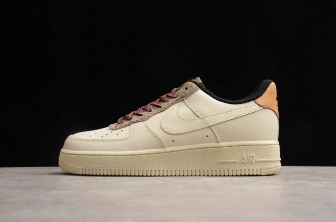 Men's | Nike Air Force 1 07 Fossil Wheat Shmmer CK4363-200 Running Shoes