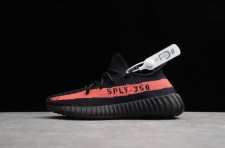 Women's | Adidas Yeezy Boost 350V2 Core Black Red BY9612