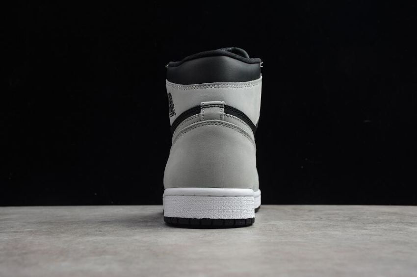 Men's | Air Jordan 1 Retro High OG Black Grey White Basketball Shoes