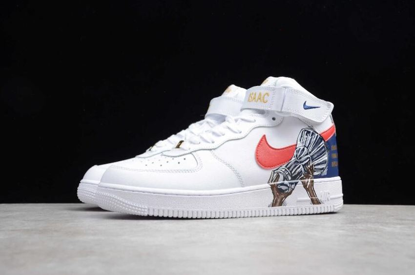 Men's | Nike Air Force 1 GS Transparent White 596728-309 Running Shoes