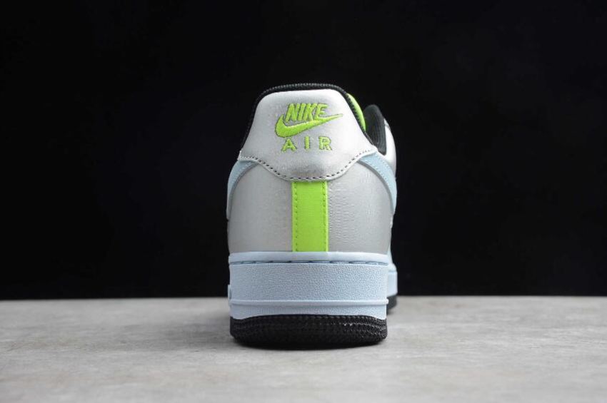 Women's | Nike Air Force 1 Low Celestine Blue Metallic Silver CN0176-400 Running Shoes