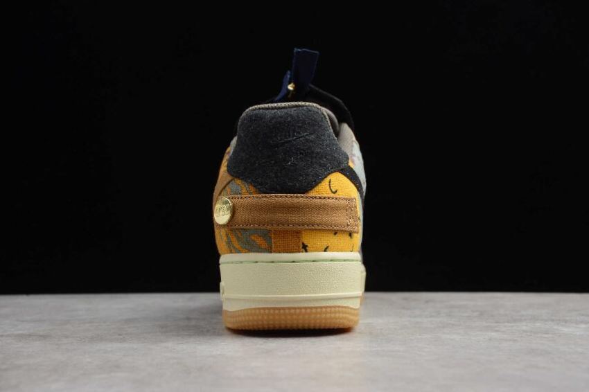 Travis Scott X Men's | Nike Air Force 1 Low Zipper Cactus Jack CN2405-900 Running Shoes