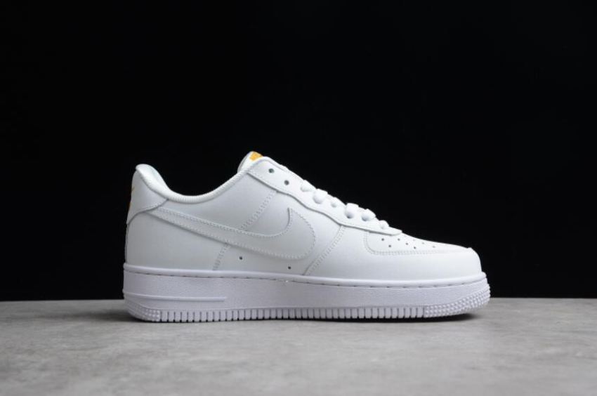 Men's | Nike Air Force 1 07 LX DD1525-100 White Metallic Gold Shoes Running Shoes
