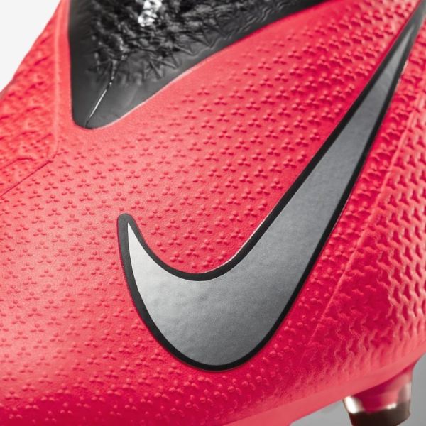Nike Shoes Phantom Vision 2 Pro Dynamic Fit AG-PRO | Laser Crimson / Black / Metallic Silver