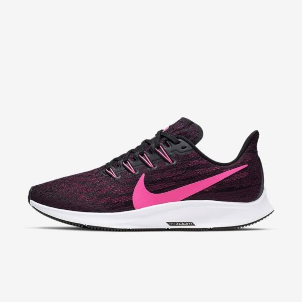 Nike Shoes Air Zoom Pegasus 36 | Black / True Berry / White / Pink Blast