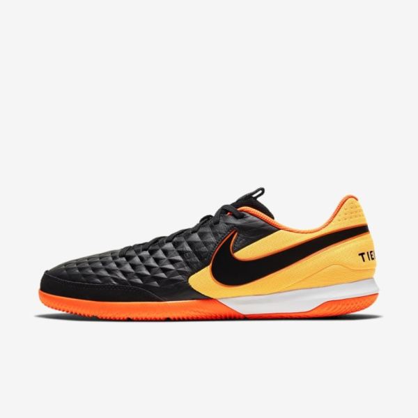 Nike Shoes Tiempo Legend 8 Academy IC | Black / Laser Orange / Black