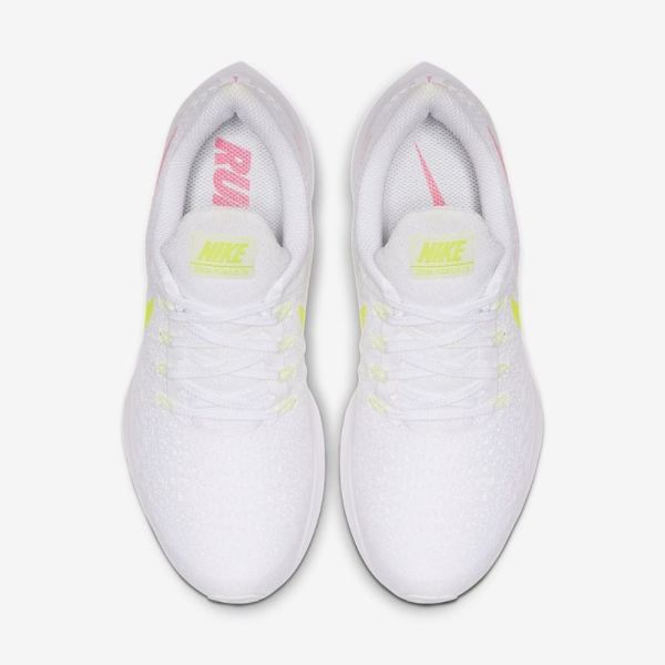 Nike Shoes Air Zoom Pegasus 35 | White / Volt / Pure Platinum / Hyper Pink